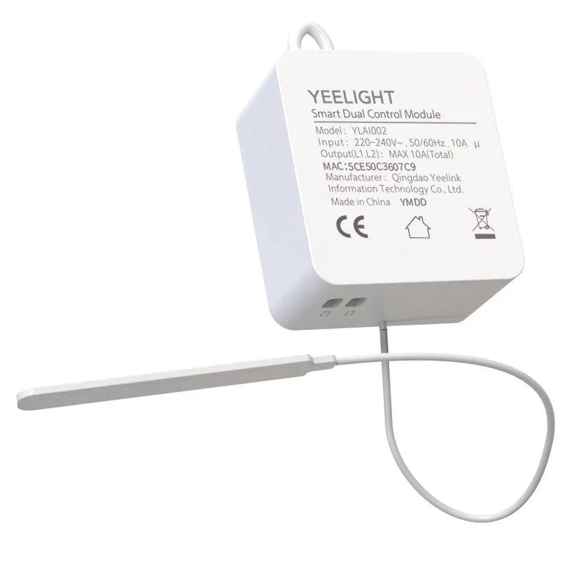 Yeelight Ylai002 Smart Dual Control Module Relay Module