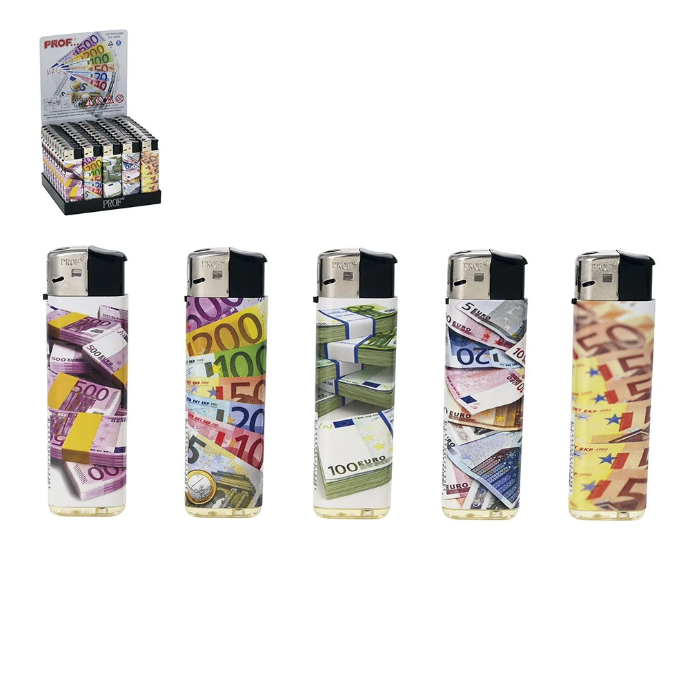 Tipo: Encendedor<br>expositor: Si<br>tipo de Llama: Amarilla<br>color: Colores Surtidos<br>recargabl