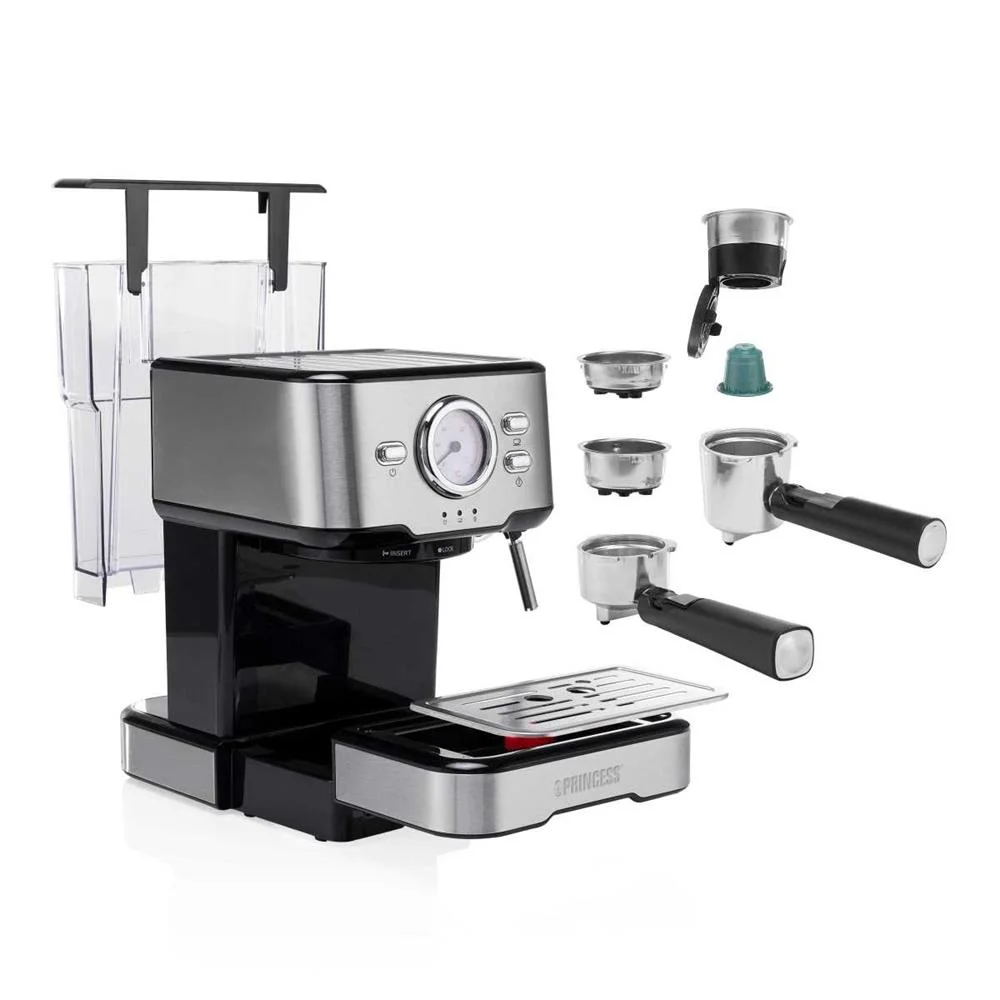 Princess Maquina Cafe Expresso 1100w 20bar 1,5lt .