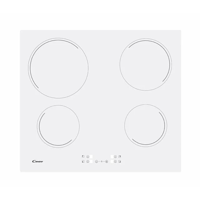 Ch64ccw Placa Vitrocerâmica Intemporal 4 Zonas Branco - Candy