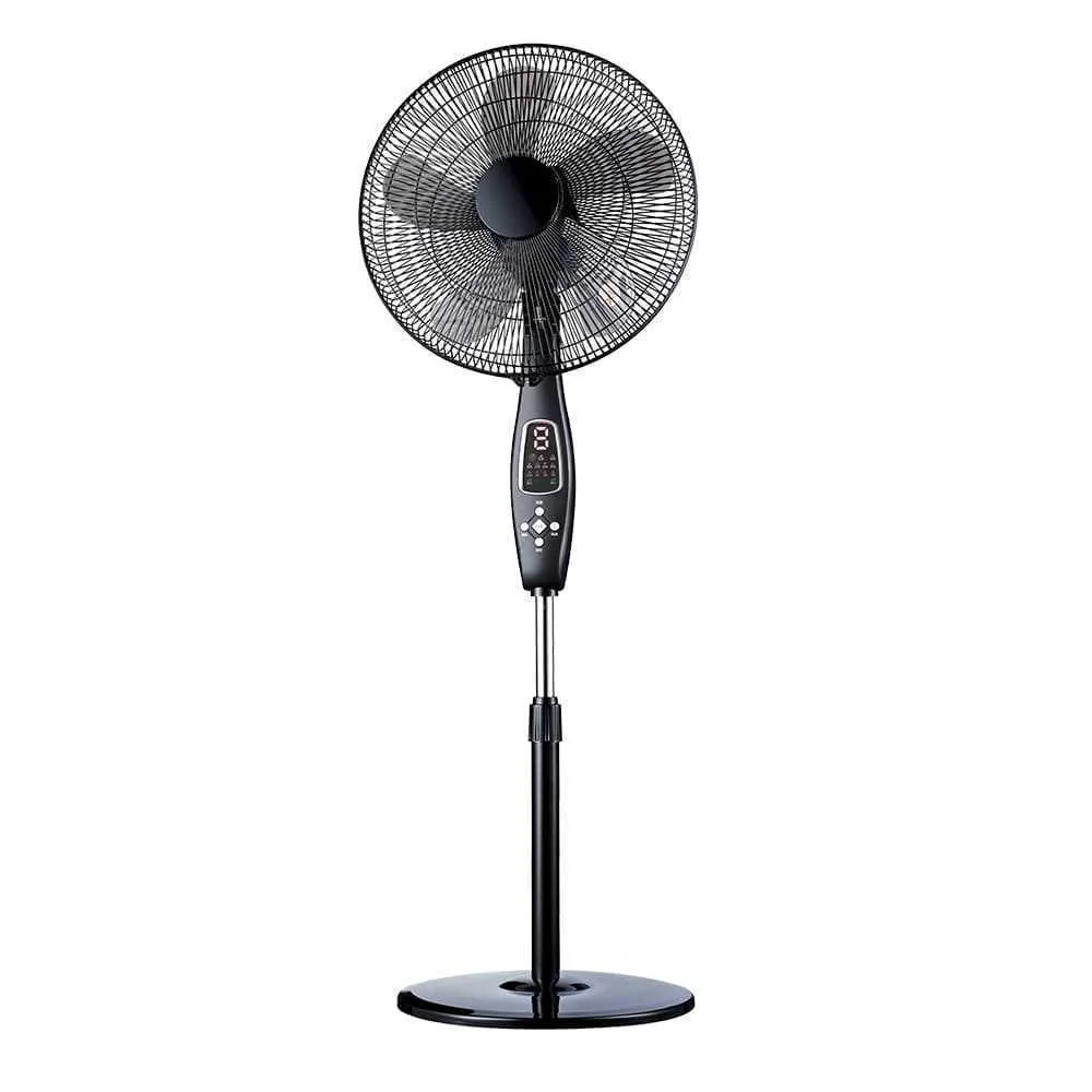 Ventoinha de Pe com Controle Preto 60w   Aspas 4.