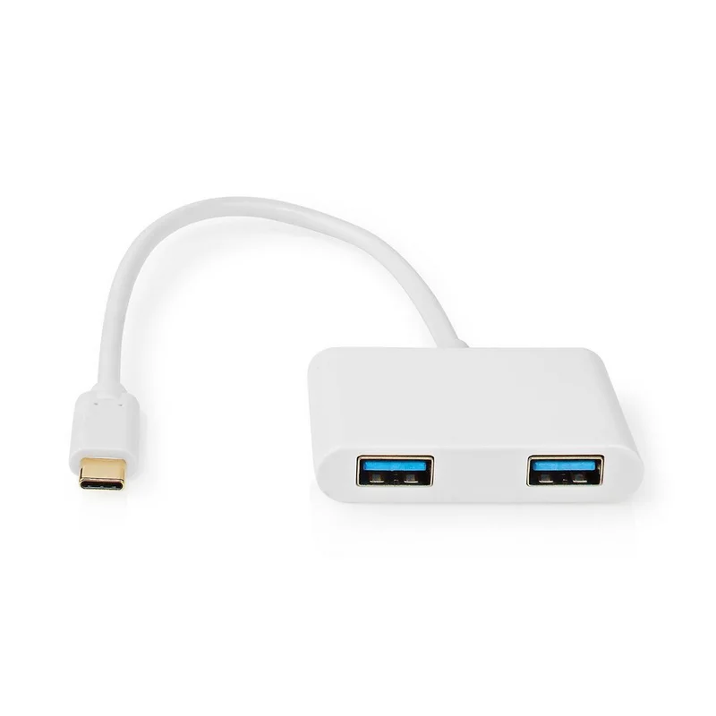 Adaptador Usb-c 3.0 - 2 X Usb-a Macho 1gb/s