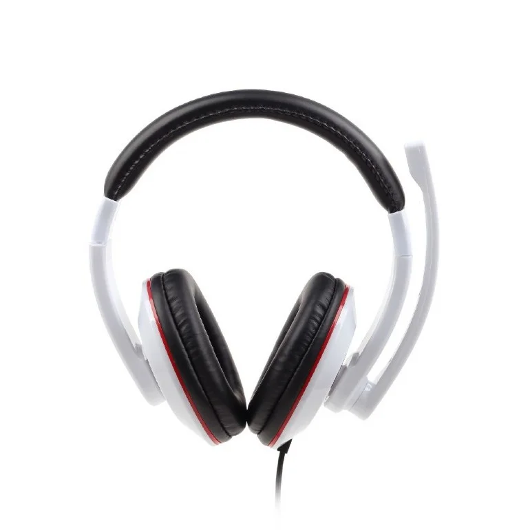 Auriculares Estéreo, Branco Brilhante