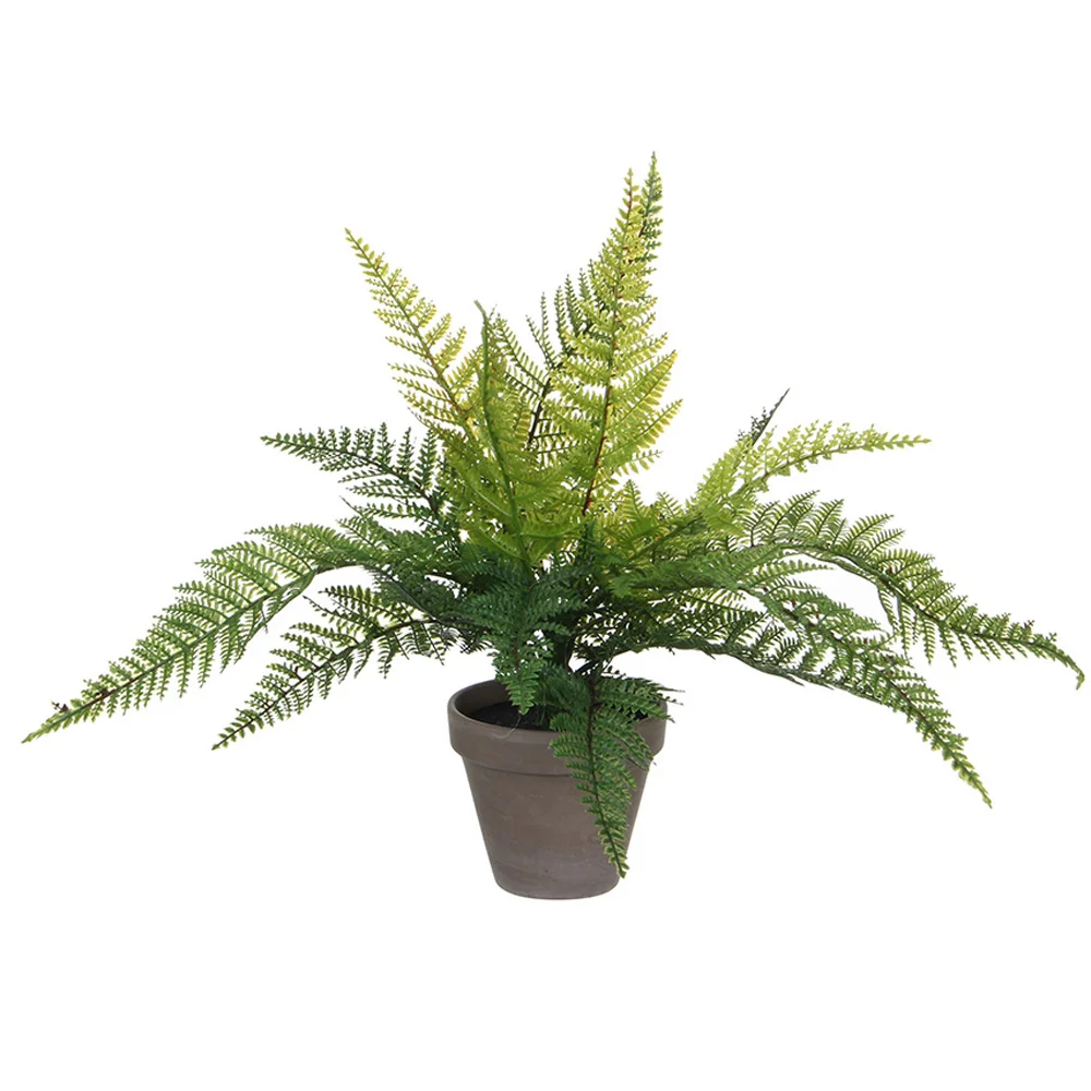 Planta Artificial Verde Samambaia - 40x11.5cm