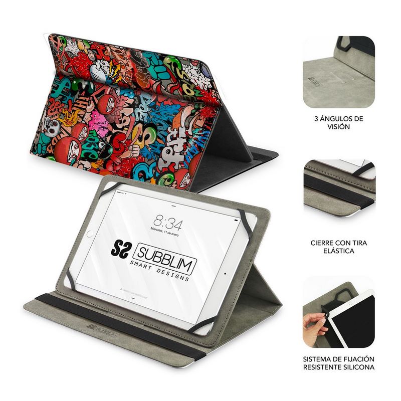Subblim Capa Universal Para Tablet 10.1"