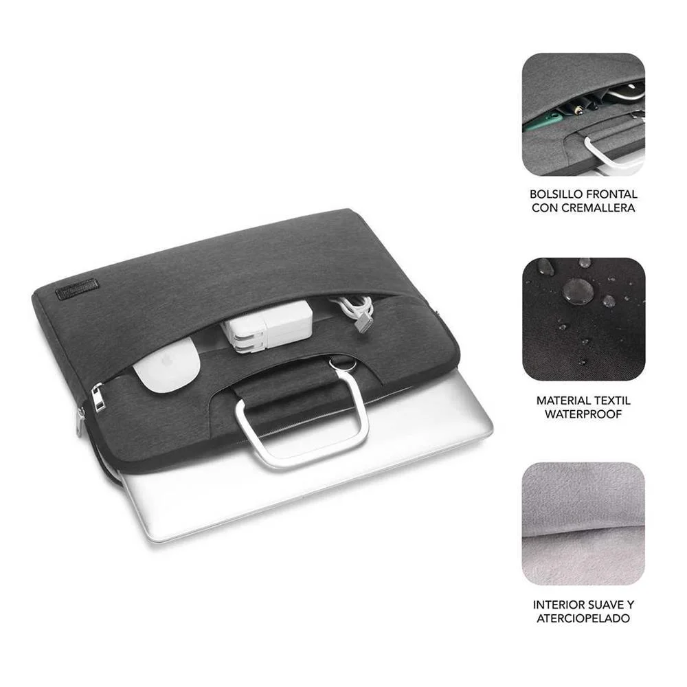 Mala para Portátil Subblim Cinzento 15,6'' 