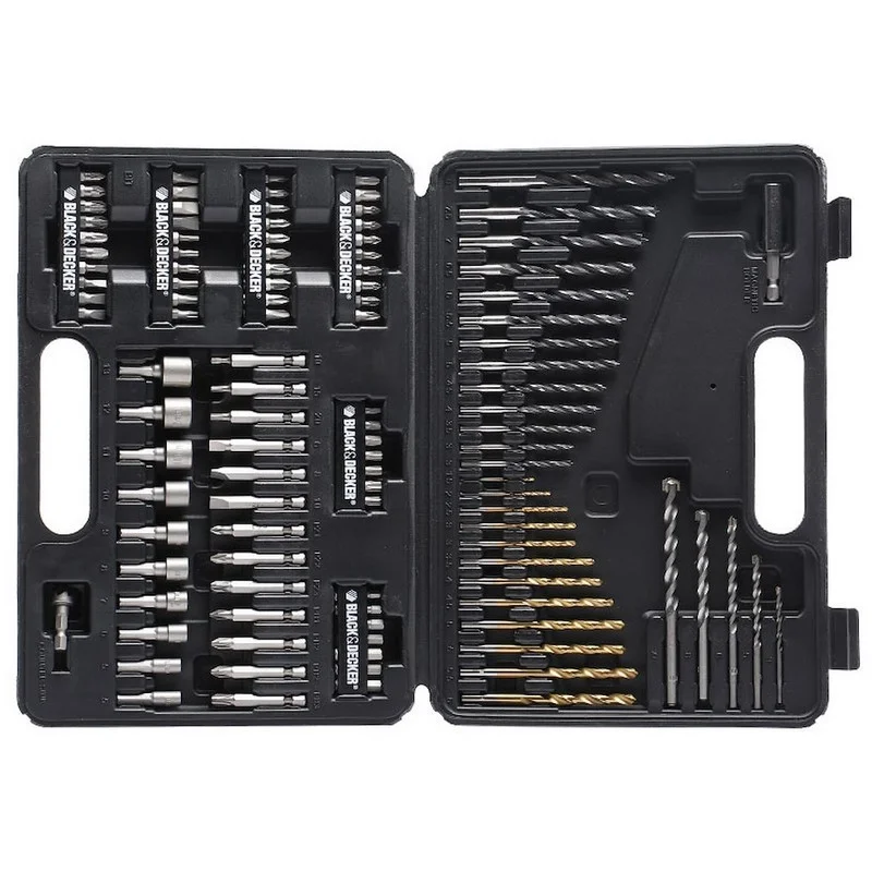 Estojo C/ 109 Brocas Black&decker