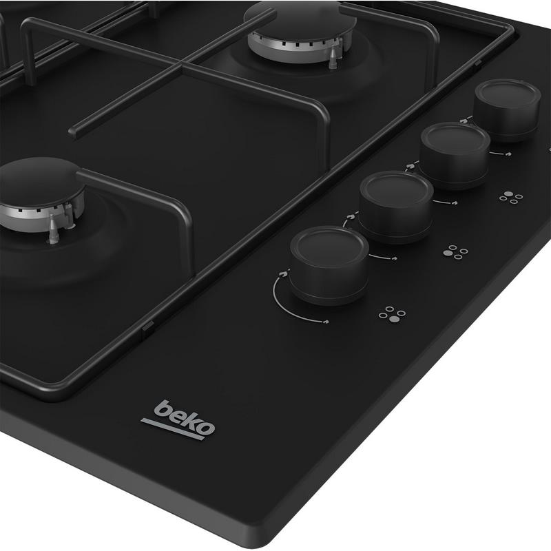 Beko Hibg64120sb Placa a Gás - 4 Zonas