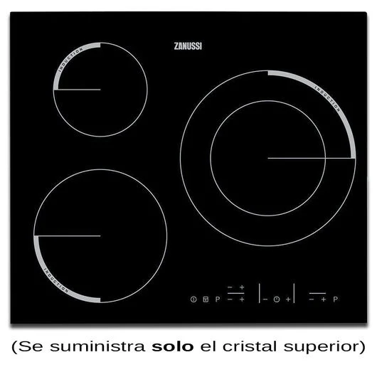 Vidro para placa vitroceramica Zanussi ZEI6632FBK