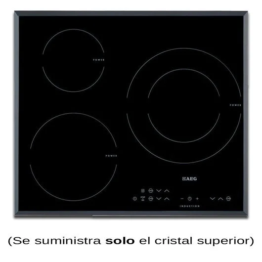 Vidro Para Placa Vitroceramica Aeg Hk633220fb.