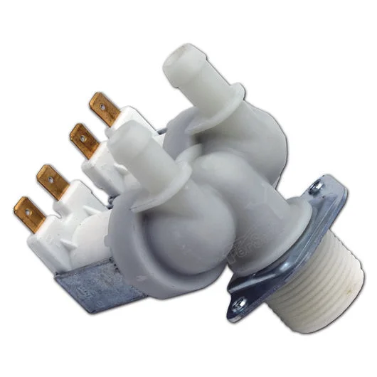 Electrovalvula Universal Para Lavadora, 2 Vias, 1.