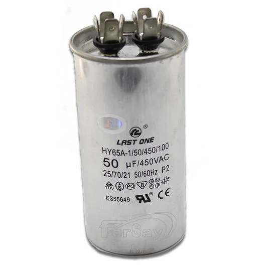 Condensador para Ar Condicionado 50ufd; Diâmetro .
