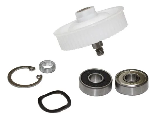 Kit Polea Y Rodamientos Adaptable Thermomix Tm21 .