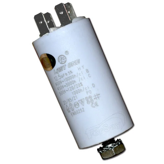 Condensador Permanente 12,5 Uf, 450 V.