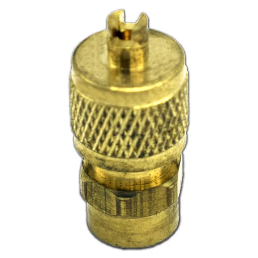 Valvula de carga para tubo de 6,2 mm, gas refrige.