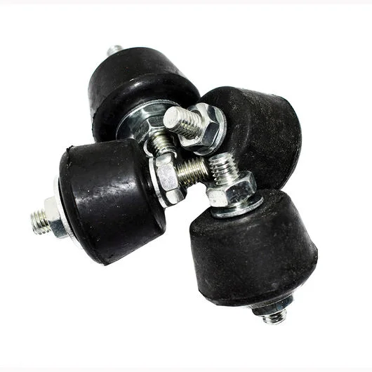 Isolador de Bloqueio Silencioso em Borracha Para .