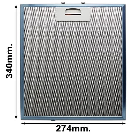 Filtro Metálico para Campana Teka Dj650 Medidas 3.