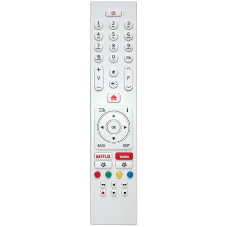 Mando a distancia blanco TV marca VESTEL