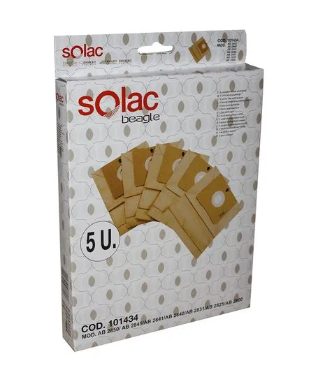 Bolsa Papel Aspirador Original Solac 101434, Cont.
