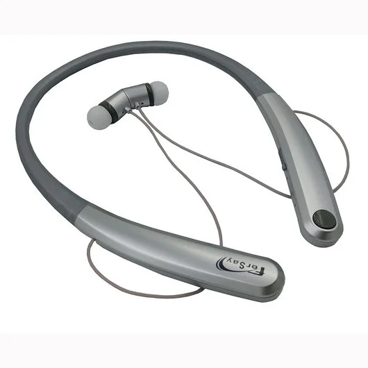 Auricular Neckband Bluetooth Plata Rz-2 2.4 Ghz I.