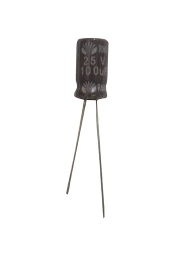 Condensador Eletrolitico De 100uF-25v 105 6,3x11.
