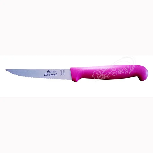 Blister Cuchillo Chuletero 10cm Happy Line-Enamel-