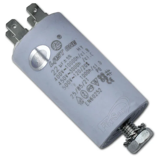 Condensador Permanente 22uf 450v.