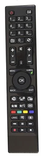 TV de controle remoto Vestel RC4860, preto, sem m.