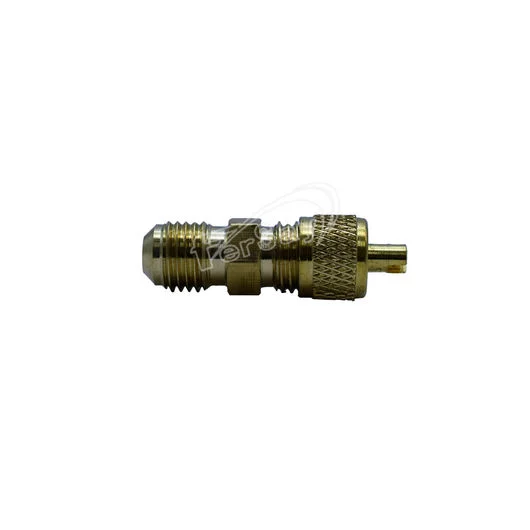 Valvula para tubo de carga de gas refrigerante 1/.