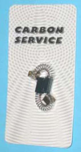Escova de carvao 6x8x15/16.5mm com mola 57mm