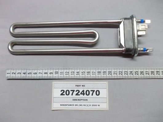 Resistencia Lavadora Vestel 20724070, 2000 W