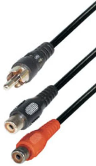 Rca Macho-2rca Hembra 0,2m