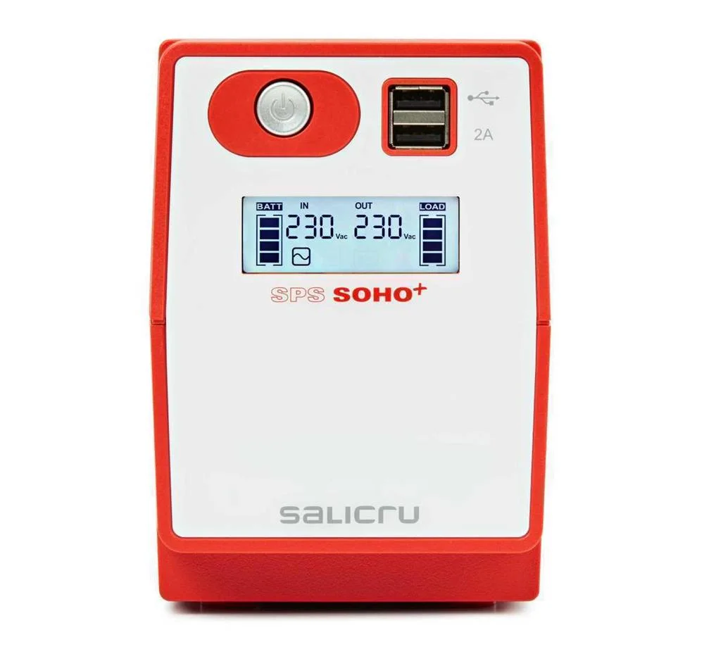 Ups 850va 480w Sps Soho+ Iec - Salicru