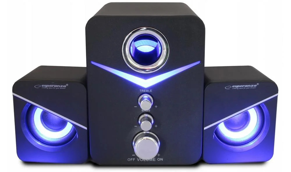 Esperanza Ep153 Juego de Altavoces Usb 2.1 6w