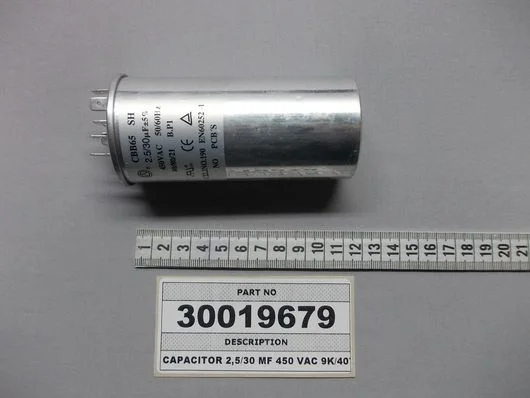 Condensador Aire Acondicionado 2.5 30 Uf
