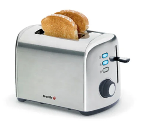 Tostador 2 tostadas 950 W leds azules control