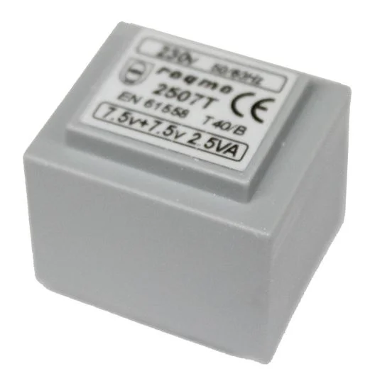 Transformador Alimentacion 7,5v 7,5v