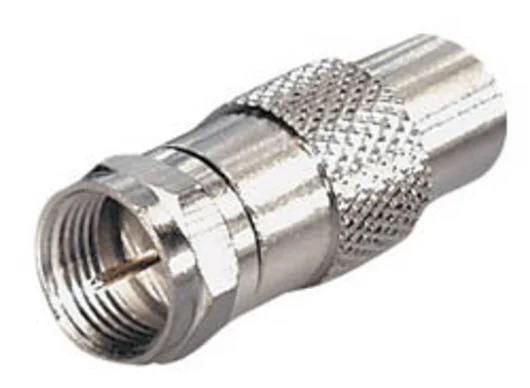 CONECTOR F MACHO - IEC HEMBRA
