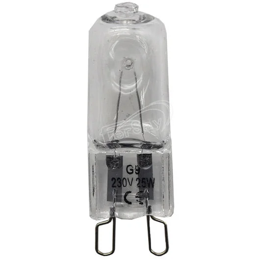 Lampara Halogena Neutra para Campana, G9 25W 240V