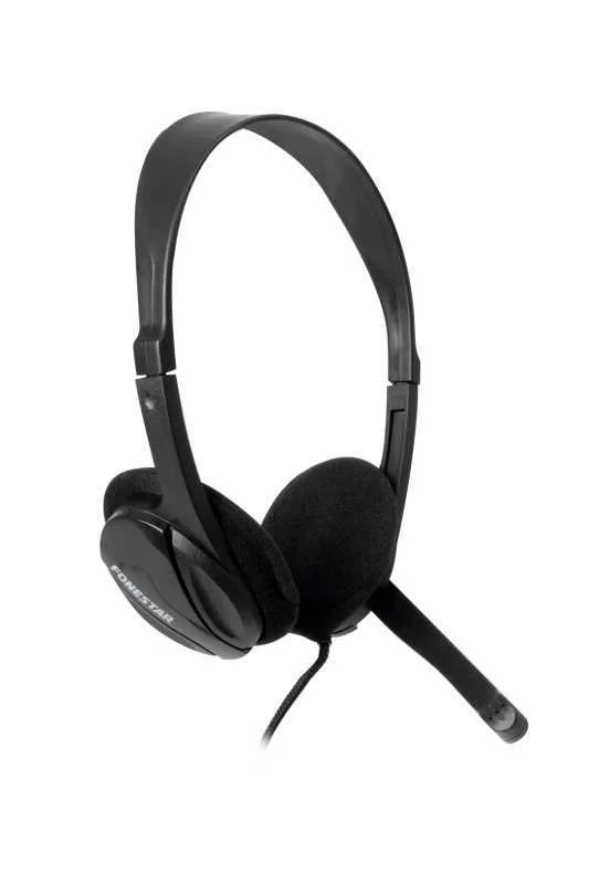 Auricular Estéreo Pc Con Micrófono Abatible Fones.