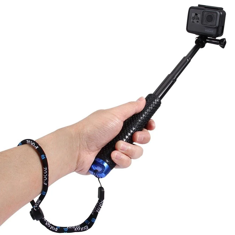 Selfie Tyc Puluz Pro Akcní Kamery - Cerný