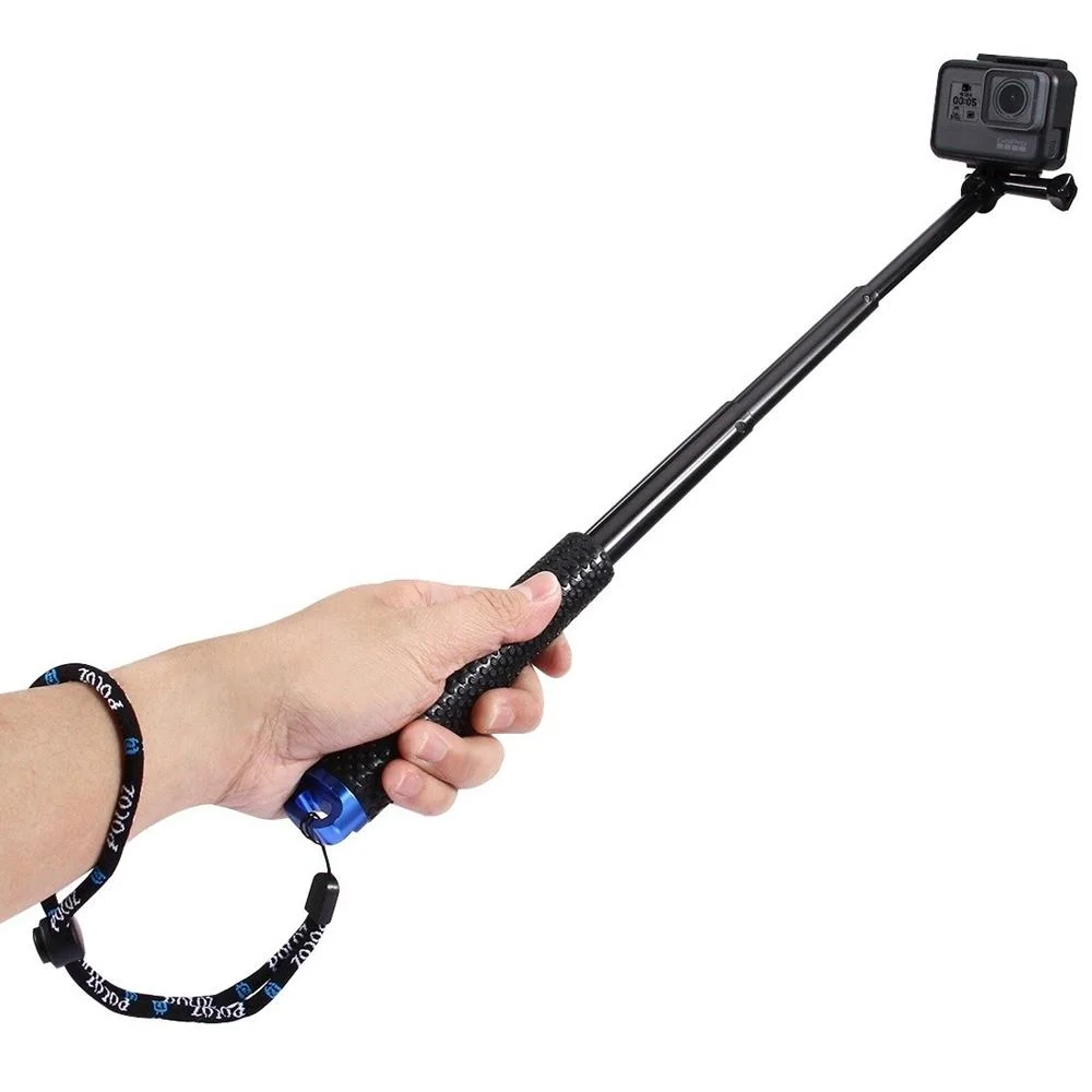 Selfie Tyc Puluz Pro Akcní Kamery - Cerný