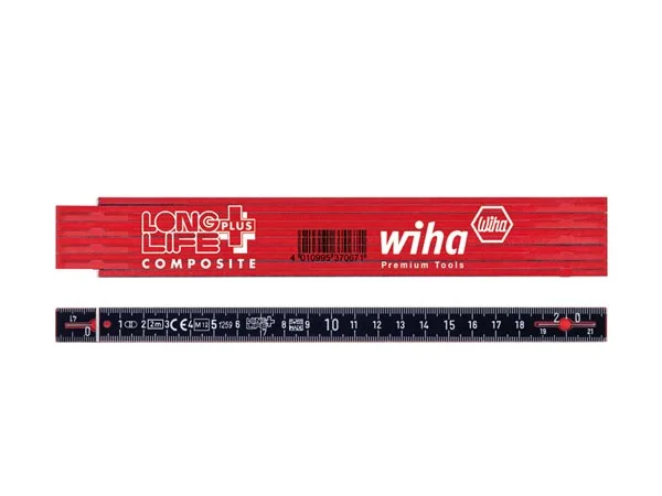 Régua Dobrável Wiha Longlife Plus Composto 2m