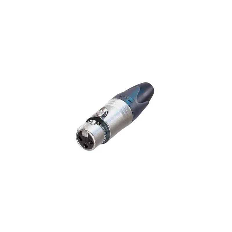 Neutrik - Conector de Cabo Xlr, Fêmea de 3 Pinos