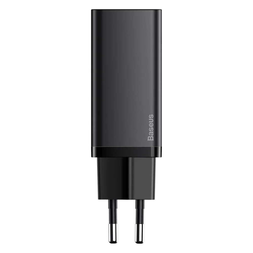 Adaptador de Energia Gan2 Lite Fast Charge Usb-C / Usb 65w Preto - Baseus