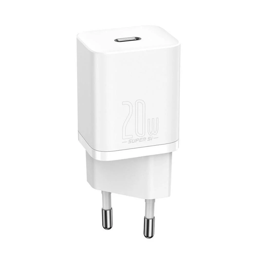 Carregador 20w Usb-C Branco - Baseus