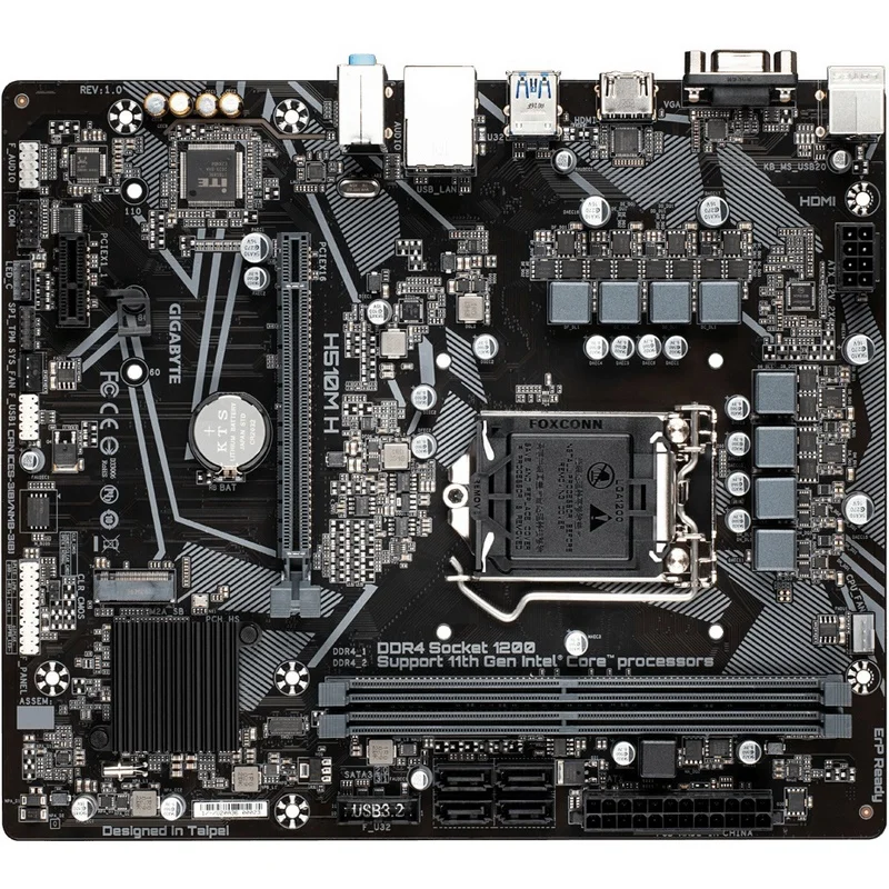 Gigabyte H510m H Motherboard Intel H510 Express L.