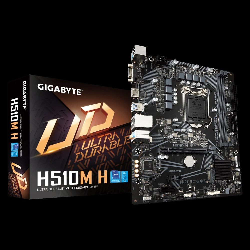 Gigabyte H510m H Motherboard Intel H510 Express L.
