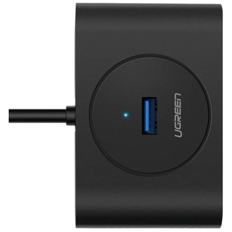 Hub Ugreen Cr113 4 Portas Usb 3.0 0.5m Preto