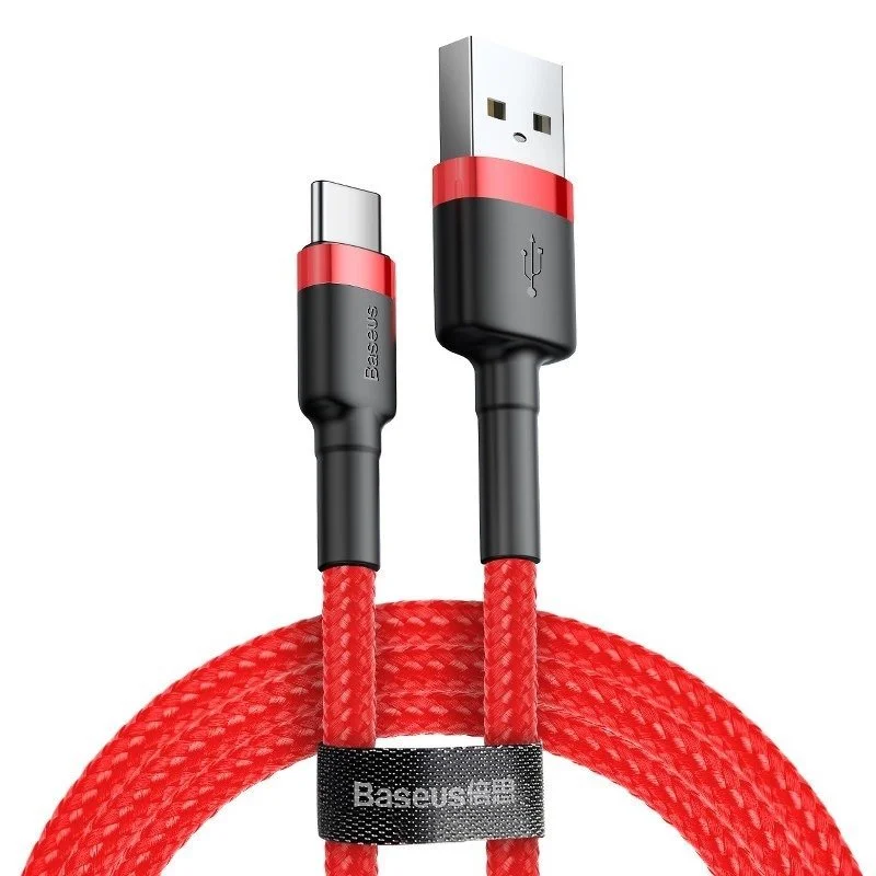Baseus Cafule Usb-C Kabel 2a 3m - Cervený